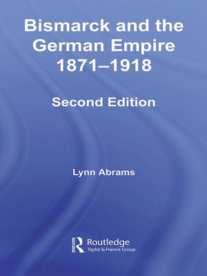 cover image of Bismarck and the German Empire